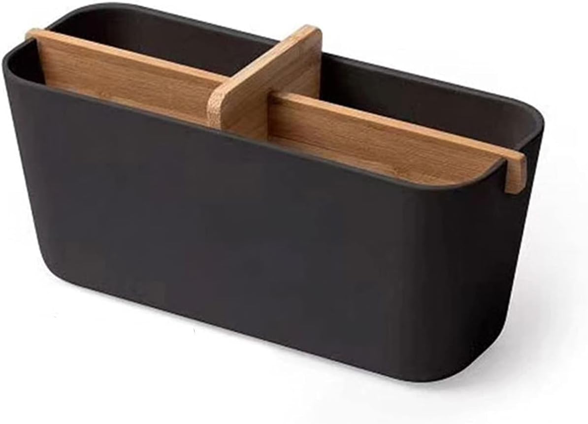 Bamboo Fibre Box with Removable Partition